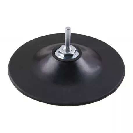 Gumitányér csapos 125 mm, csavarral való befogás