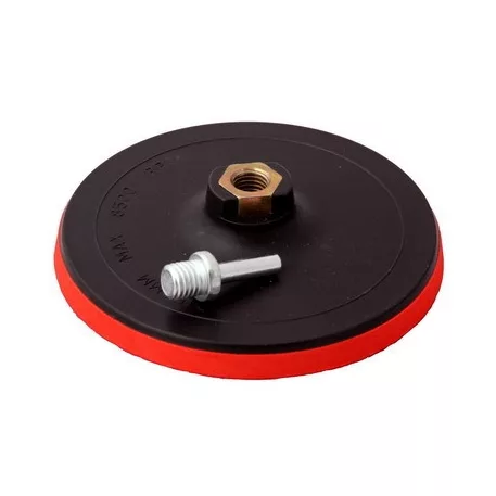 Gumitányér csapos tépőzáras 125 mm