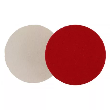 Polírozókorong filces 125 mm tépőzáras