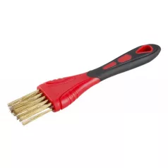 Sárgaréz csiszolókefe 20 cm 2 sor