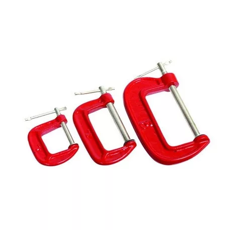 G - szorító készlet 3 db.: 2,5 cm, 5 cm, 7,5 cm