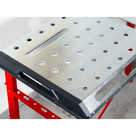 Összecsukható munkapad, fém 106x53x70-93cm