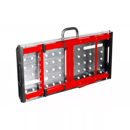 Összecsukható munkapad, fém 106x53x70-93cm