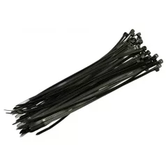 Kábelkötegelő fekete, 50 db. 120x2,5 mm