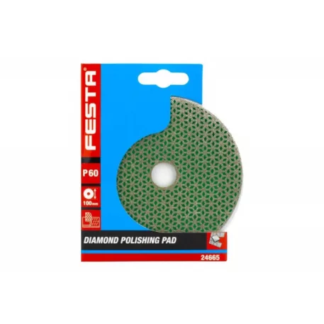 Gyémánt csiszolókorong 100mm P120 FESTA