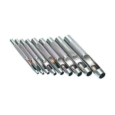 Lyukasztók 2,5-10 mm, 9 db.