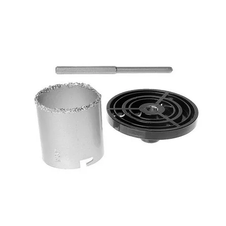 Körkivágó készlet csempére 103 mm, körkivágó, fúrószár