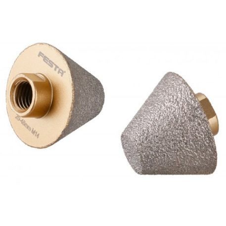 Gyémánt kúp csiszoló fej 20-48mm M14