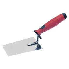 Rozsdamentes kanál gumi nyéllel 120 mm