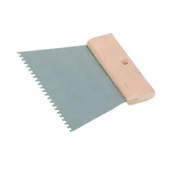 Spatula fogazott acél 180 mm