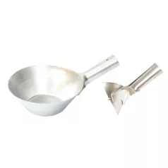 Kőmüves serpenyő lapát nyélre 215 mm