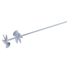   Keverőszár két propellerrel horganyzott átmérő 80x500 mm