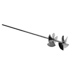   Keverőszár két propellerrel horganyzott átmérő 80x500 mm