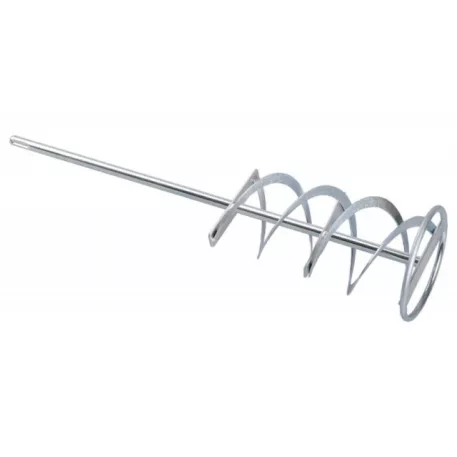 Keverőszár 100 mm duplahosszú spirállal Zn SDS+