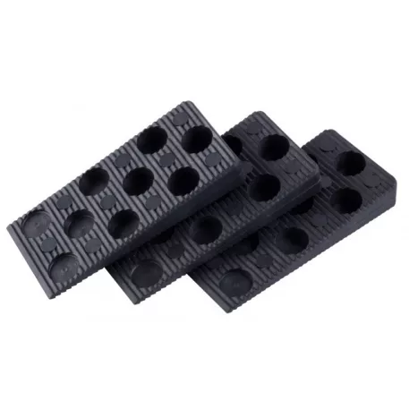 Műanyag ék, 50 db 70x30x0-8 mm