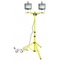 Led fényvető 2x20W, teleszkópos állvány
