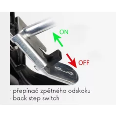 Kinyomópisztoly fordított kapcsolóval