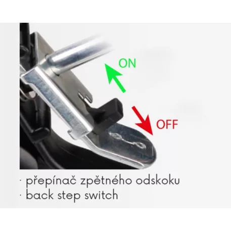 Kinyomópisztoly fordított kapcsolóval