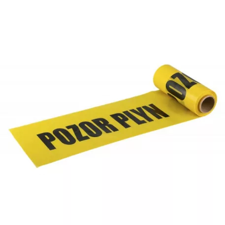 Figyelmeztető fólia gázvezeték 22 cm x 20 m