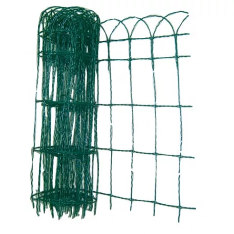 Dísz drótkerítés PVC 1,2x25 M