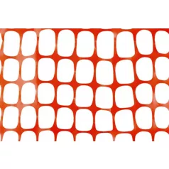   Narancssárga műanyag jelölőháló 1,2x50m, 55x60mm hálószem