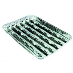 Alu grill tálca, 4db.