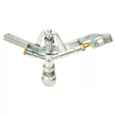 Szakaszos locsoló forgó fém, 1"