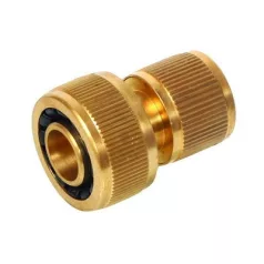 Gyorscsatlakozó sárgaréz 3/4"