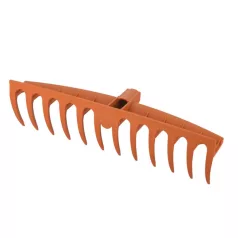 Gereblye műanyag AL nyélre 41 cm 12 fogas