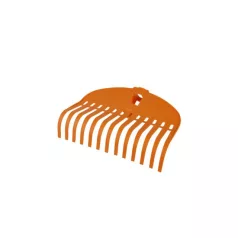 Gereblye műanyag AL nyélre 24 cm 13 fogas