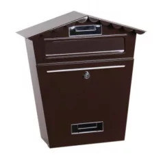 Postaláda 290x360x105mm barna