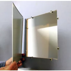 Fém aknafedél 35x35cm 8 db mágnes, gipszkartonhoz