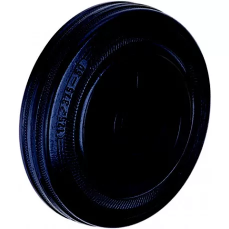 Kerék szólo műanyag felnivel 125 mm átmérő, tengely 15 mm, 100 kg