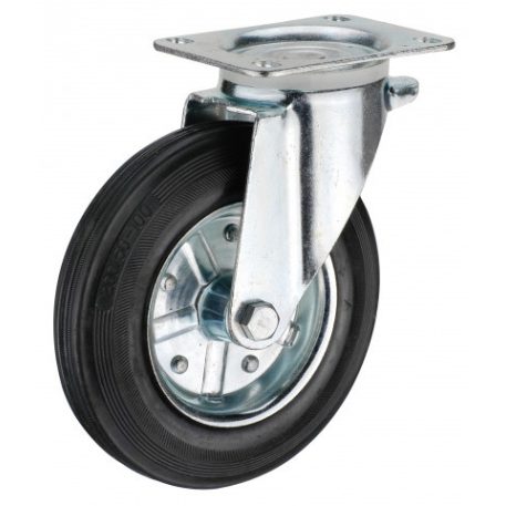 Konténer kerék forgó villában átmérő 160 mm, 197 mm, 160 kg