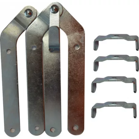 Fa festő létra 2x4 magasság 1,39 m, fokok száma 2x4