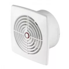   Ventilátor körös bordázat átmérő 100 mm, 125x125 mm, 14W, 102m3/óra