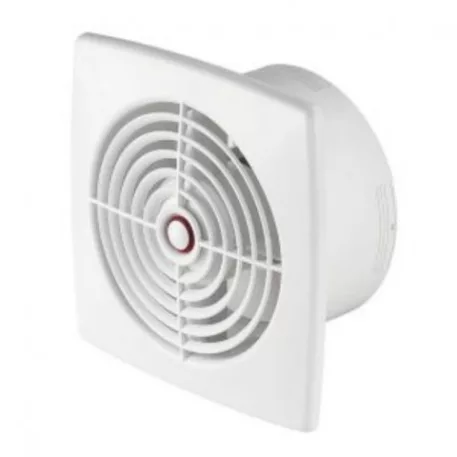 Ventilátor körös bordázat, átmérő 125 mm, 153x153 mm, 16W, 175 m3/óra