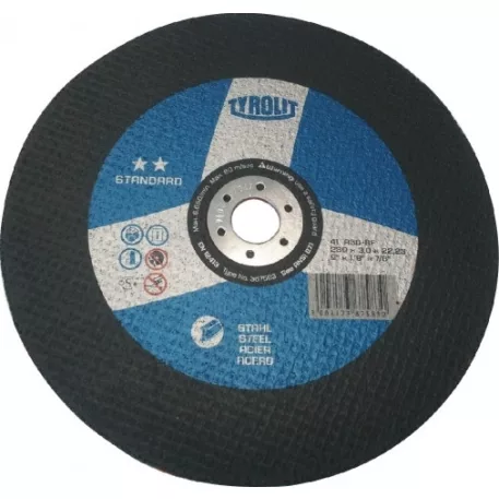 Csiszolókorong TYROLIT - acél átmérő 115x6 mm