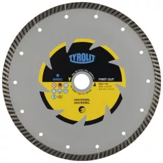   Gyémánt vágókorong TYROLIT turbo szegmentált DCU Basic átmérő 115x2,0 mm