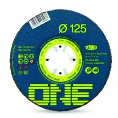   TYROLIT ONE Csiszolótárcsa, Acél/Rozsdamentes Acél, 230 x 6,0 mm