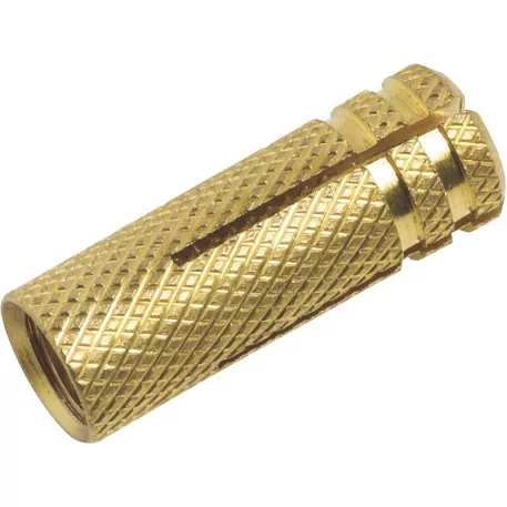 Horgony sárgaréz KMS 6x22 mm/m5, 200 db.