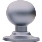 Kovácsolt gombkilincs matt króm - bejárati ajtó