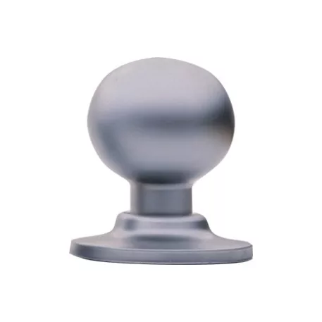 Kovácsolt gombkilincs matt króm - bejárati ajtó