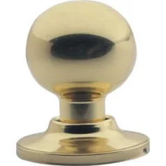   Kovácsolt gombkilincs arany bejárati ajtó – egyik oldalon kulcs, másik oldalon biztosíték (m.3900)