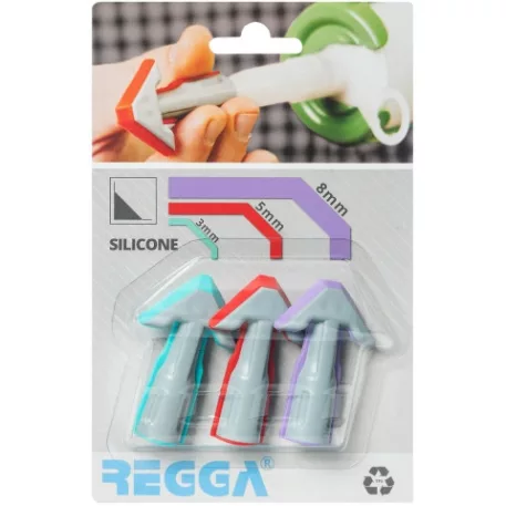 Fugalehúzó készlet szilikonhoz egyenes 3,5,8mm