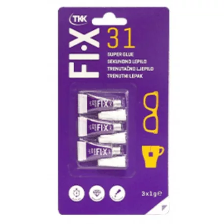 Pillanatragasztó FIX 31 1 g 3 db TKK