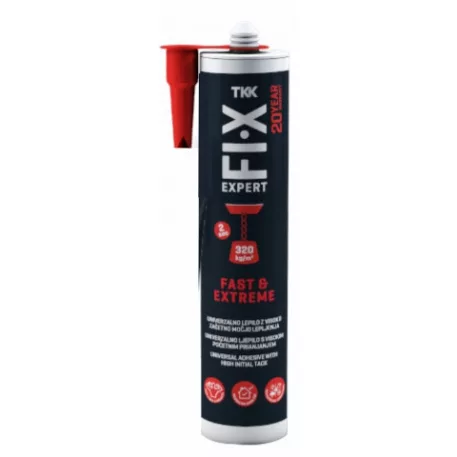 Szerelő ragasztó Fast & Extrem 290ml FIX EXPERT TKK