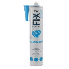 Szerelő ragasztó Transparent 290ml FIX EXPERT TKK