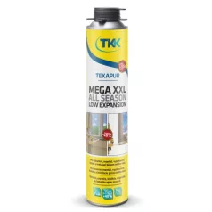   Pisztolyos szerelőhab XXL 900 ml alacsony expanziós TKK Profi