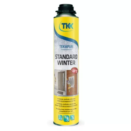 Pisztolyos szerelőhab téli TKK Profi 750 ml